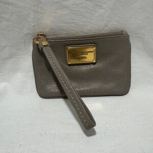 Marc Jacobs Taupe Wristlet